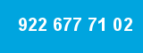 922 677 71 02 922 677 71 02